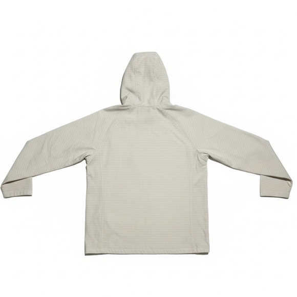 Reebok Men's Cream Hooded Performance Jacket size M Windbreaker lightweight New - Picture 7 of 14